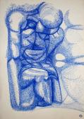 Áttűnések, 1965, filctoll, papír, 61x43,3 cm