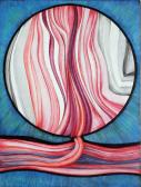 P. & V., 1975, színes ceruza, fehér papír, 52x38 cm