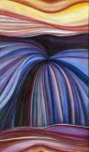 P. & V. sorozat II., 1973-74 kl, akril, vászon, 110x65 cm